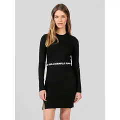 KARL LAGERFELD - Vestido milano de manga larga