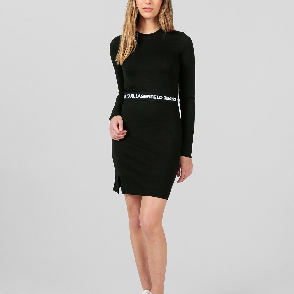 KARL LAGERFELD - Vestido milano de manga larga
