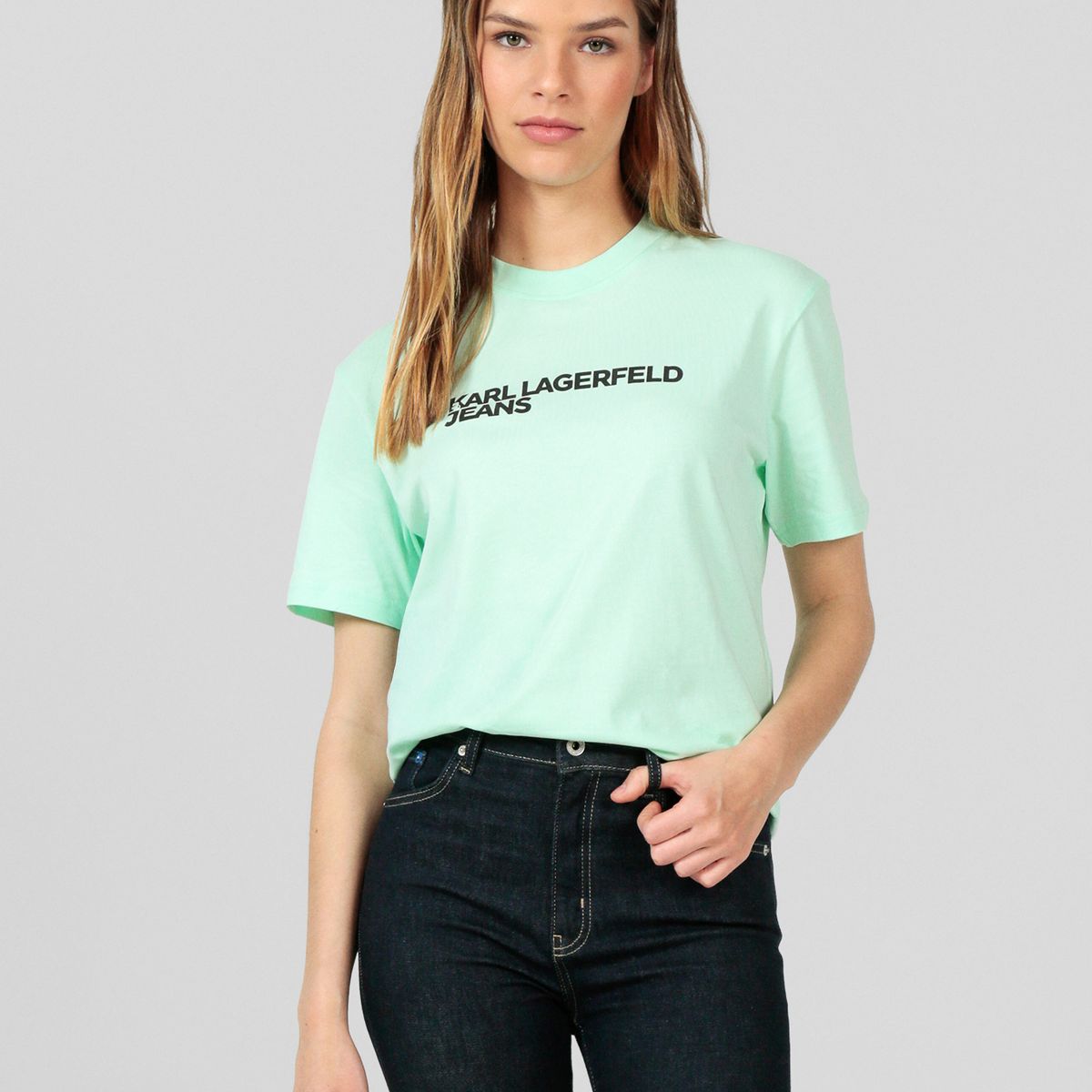 KARL LAGERFELD - Polera regular - K/ESSENTIAL