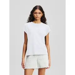 KARL LAGERFELD - Polera con pedrería KARL signature