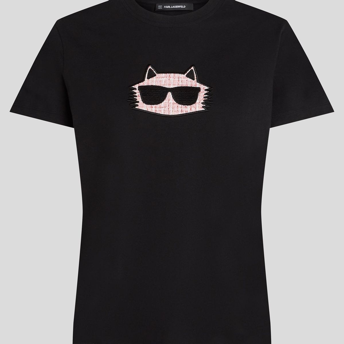 KARL LAGERFELD - Polera CHOUPETTE texturizado