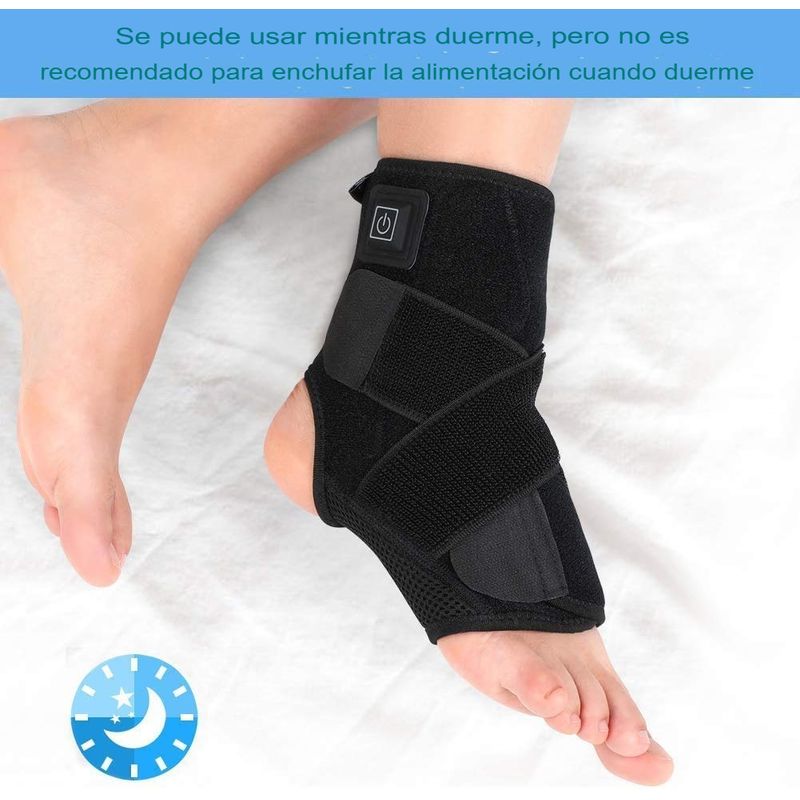 MOVI - Tobillera soporte terapia con 3 niveles de calor, tobillo y pie