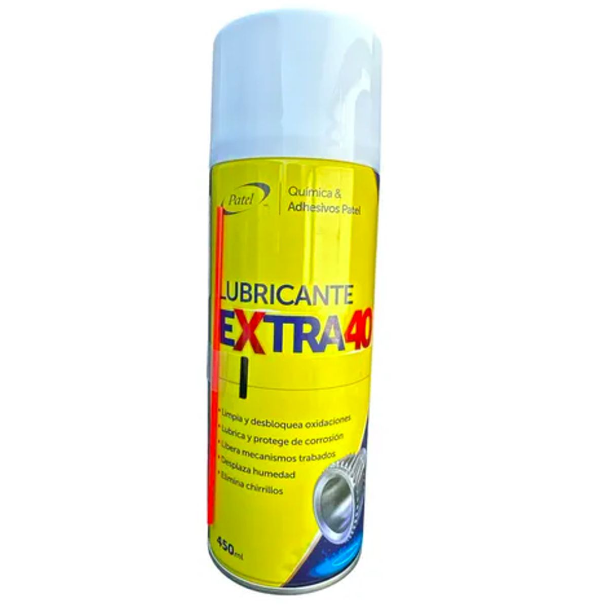 GENERICO - Lubricante Multiuso Extra 40 Removedor Oxido Patel 450ml Amarillo