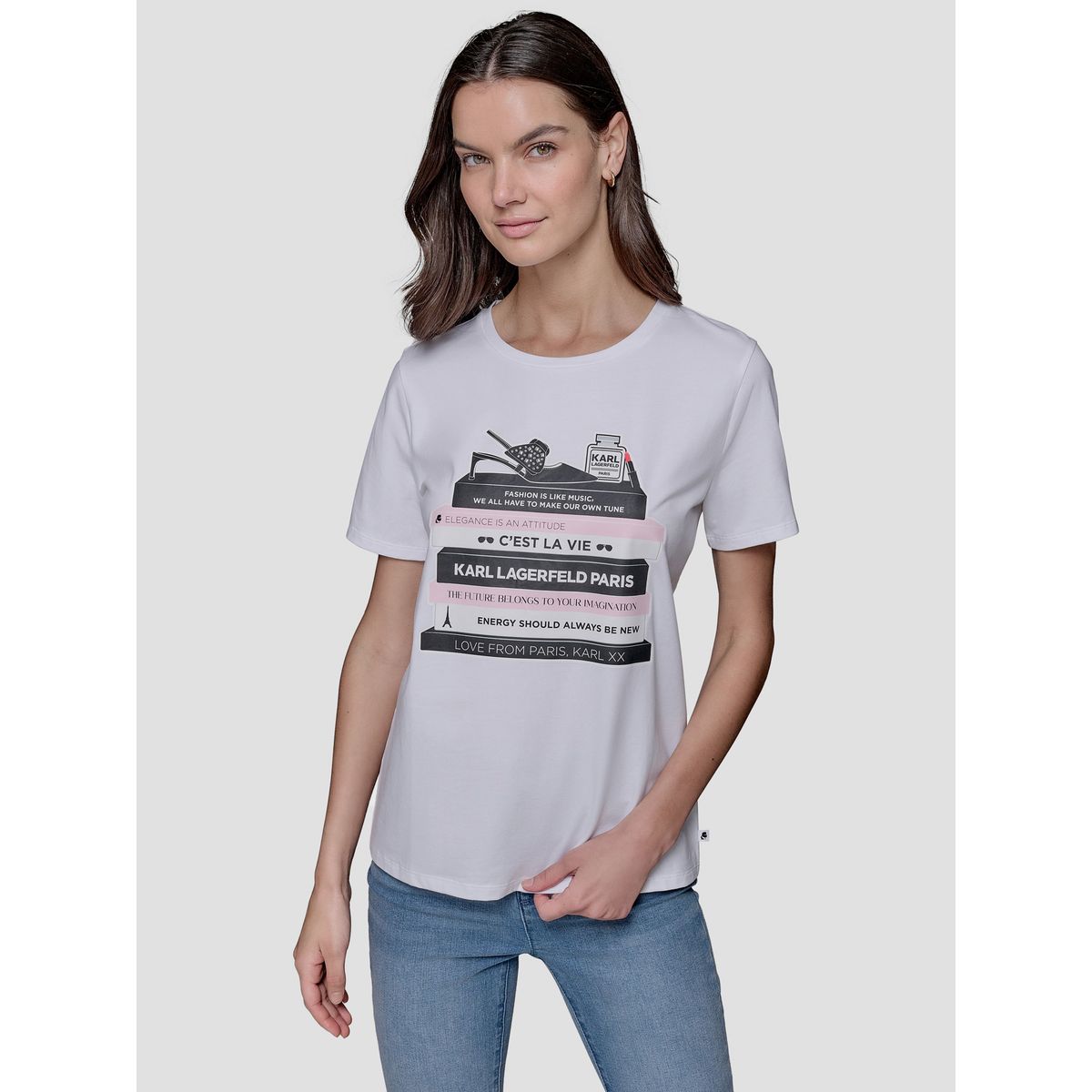 KARL LAGERFELD - Polera Karl Books