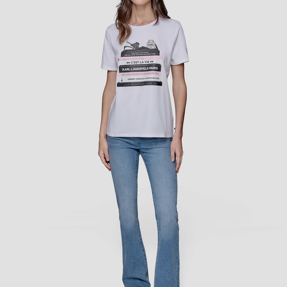 KARL LAGERFELD - Polera Karl Books