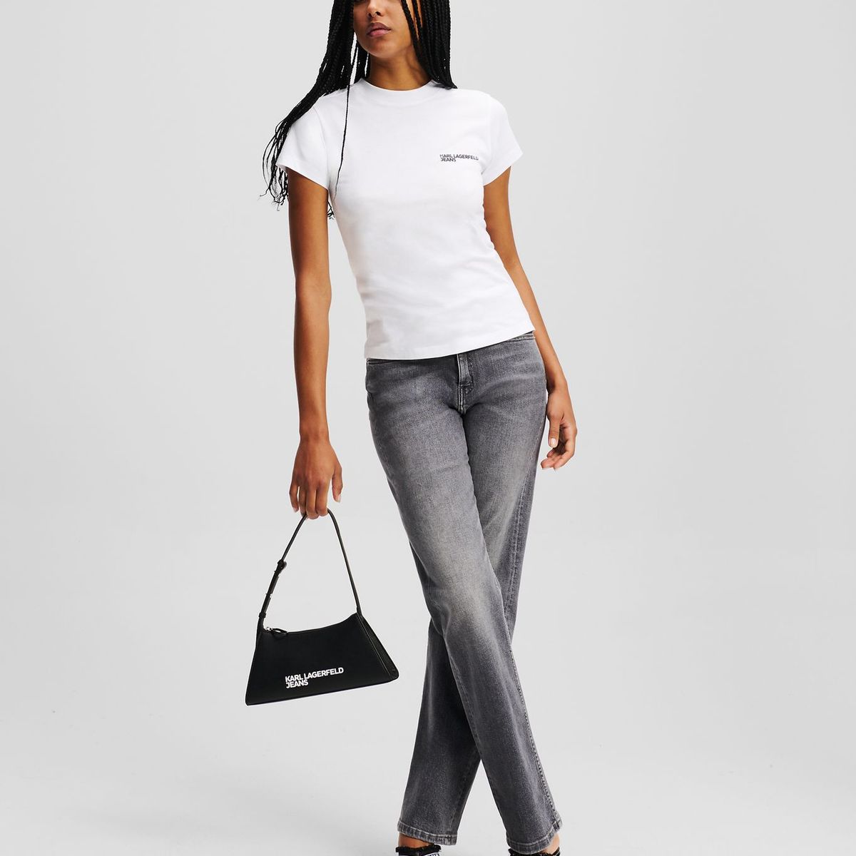 KARL LAGERFELD - Polera slim con logotipo