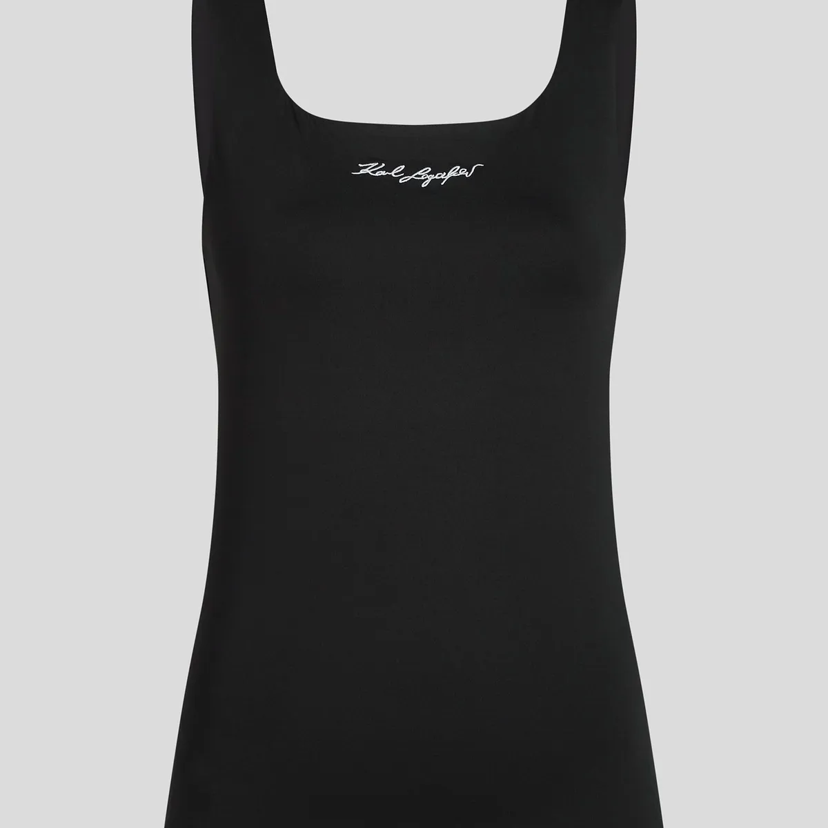 KARL LAGERFELD - Polera con firma bordada