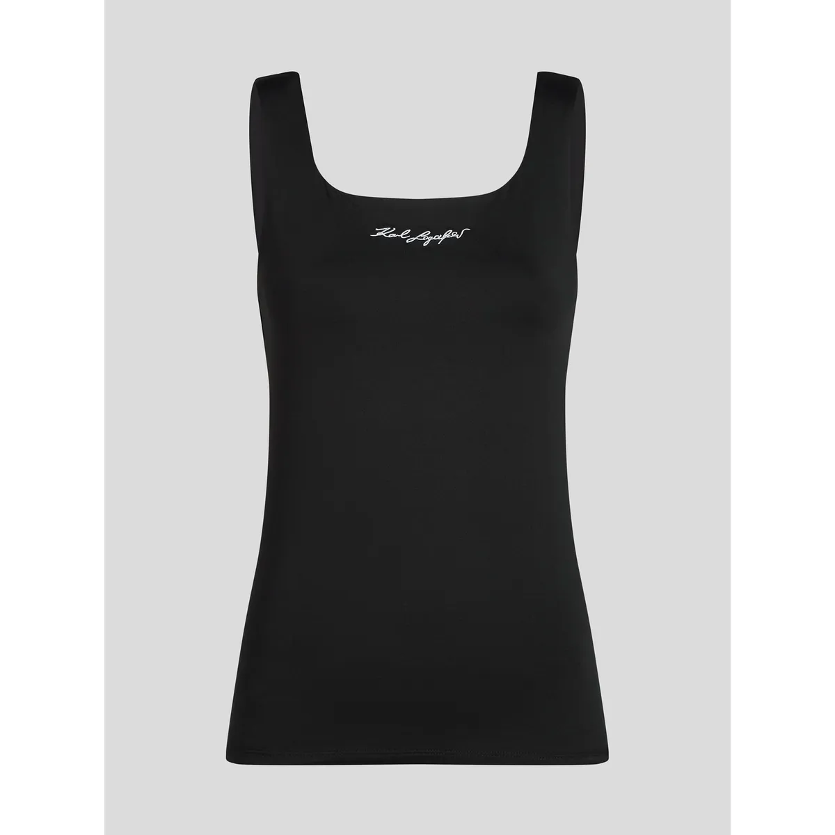 KARL LAGERFELD - Polera con firma bordada
