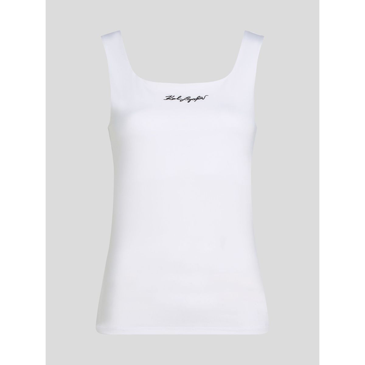 KARL LAGERFELD - Polera con firma bordada