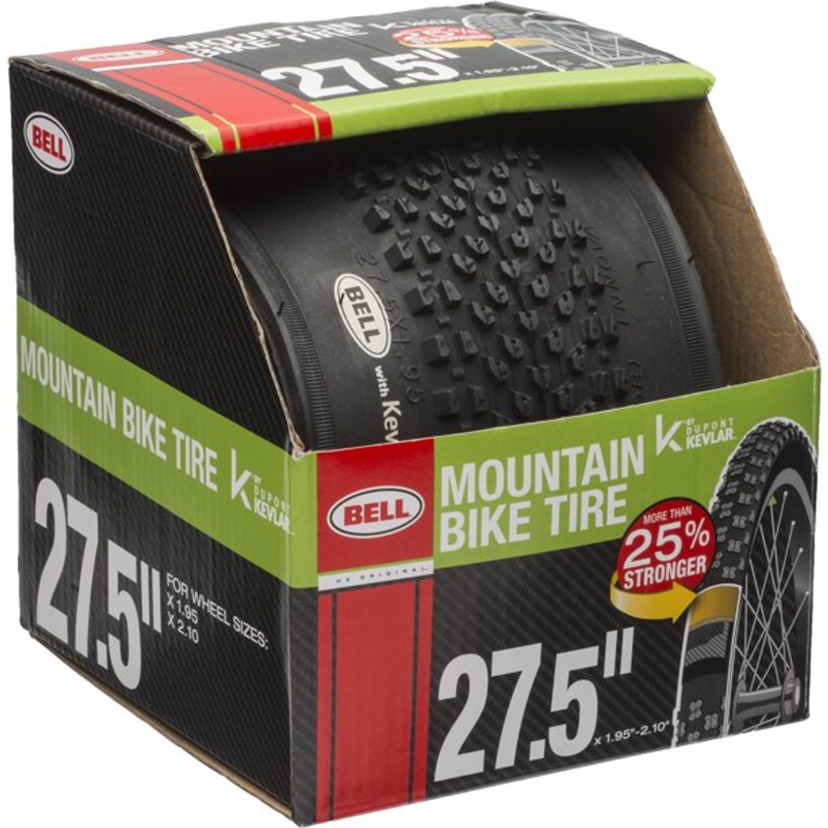 BELL - Neumatico Bicicleta BELL TRACTION 27.5 x 2.10 Black KEVLAR
