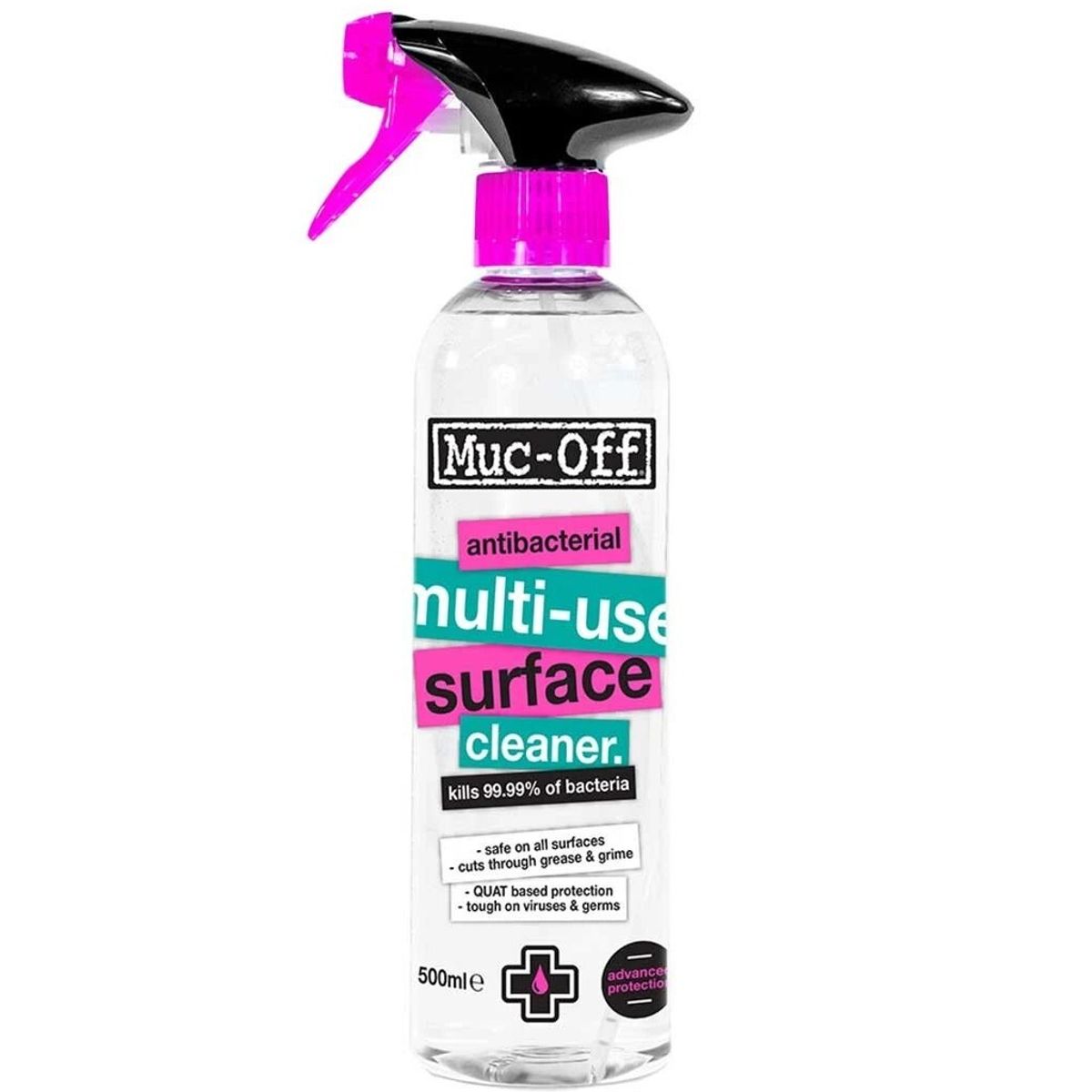 MUC OFF - Limpiador antibacterial multiuso Muc-Off 500ml