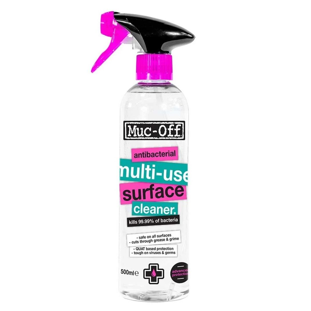 MUC OFF - Limpiador antibacterial multiuso Muc-Off 500ml