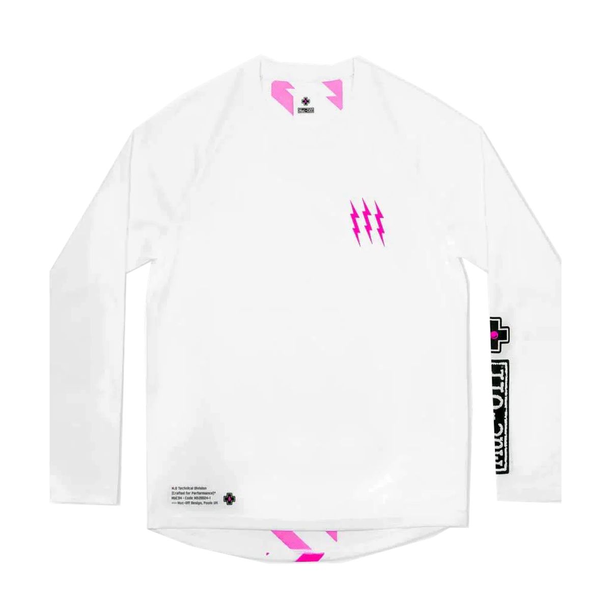 MUC OFF - Muc-Off Long Sleeve Riders Jersery White L