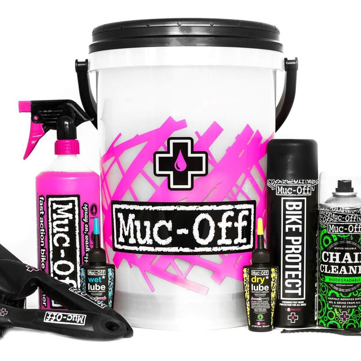 MUC OFF - Kit balde de limpieza y mantención Muc-Off