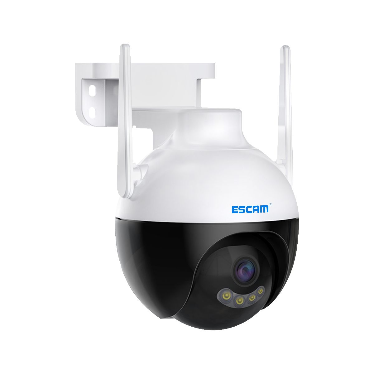 ESCAM - Cámara de Seguridad WiFi 2MP IP65 Detección Humana Audio ESCAM QF202 70