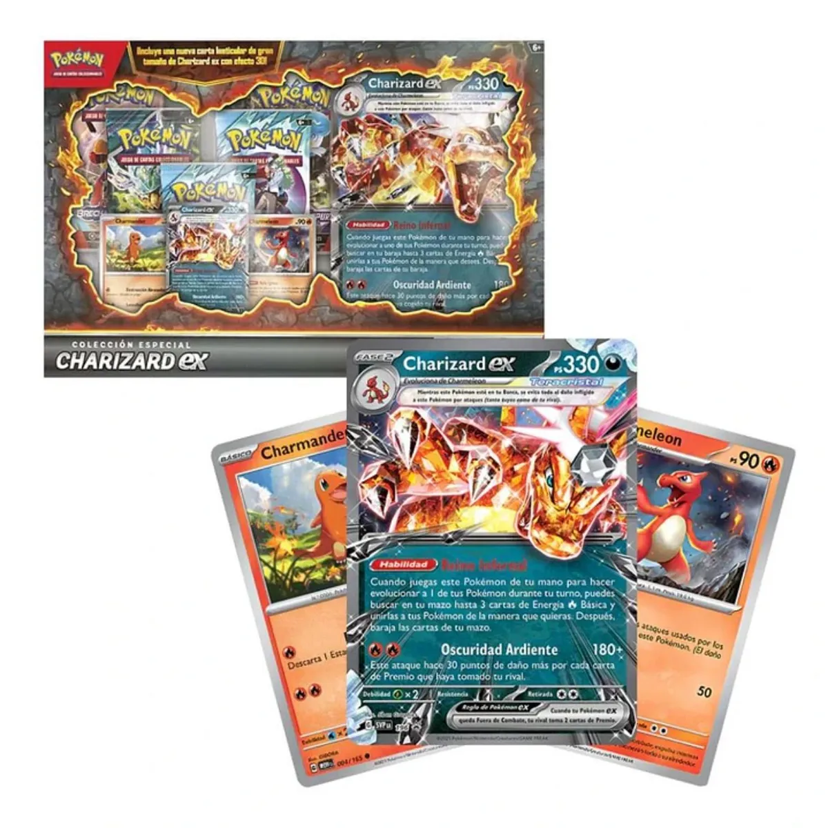 POKEMON - CARTAS POKEMON CHARIZARD EX SPECIAL COLLECTION ESPAÑOL