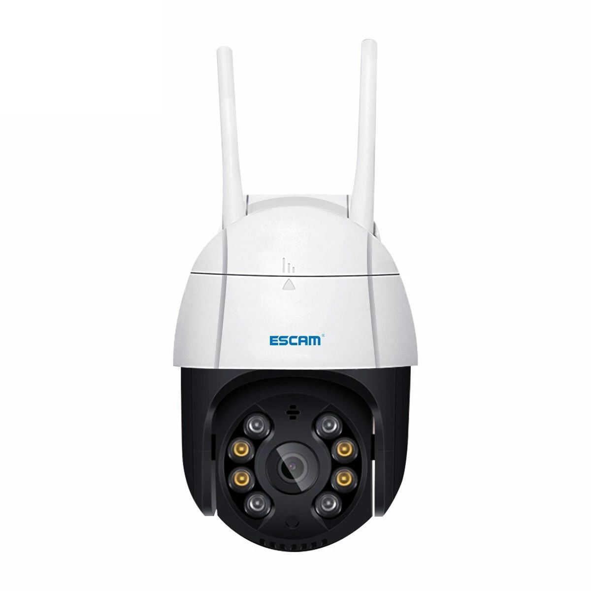 ESCAM - ESCAM QF518 Cámara Exterior WiFi PTZ 5MP 1944p Visión Nocturna Dual