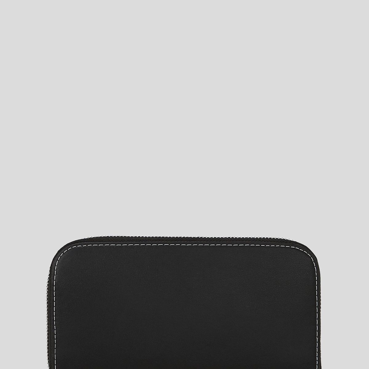 KARL LAGERFELD - Billetera con firma metálica