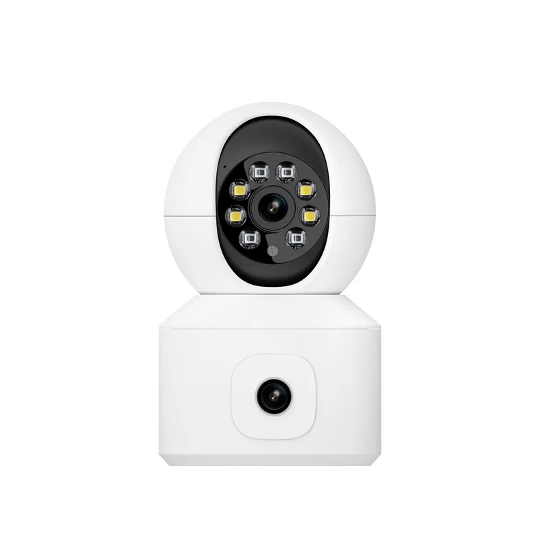 ESCAM - ESCAM QF010 Cámara WiFi PTZ 2MP Lente Dual Visión Nocturna Detección