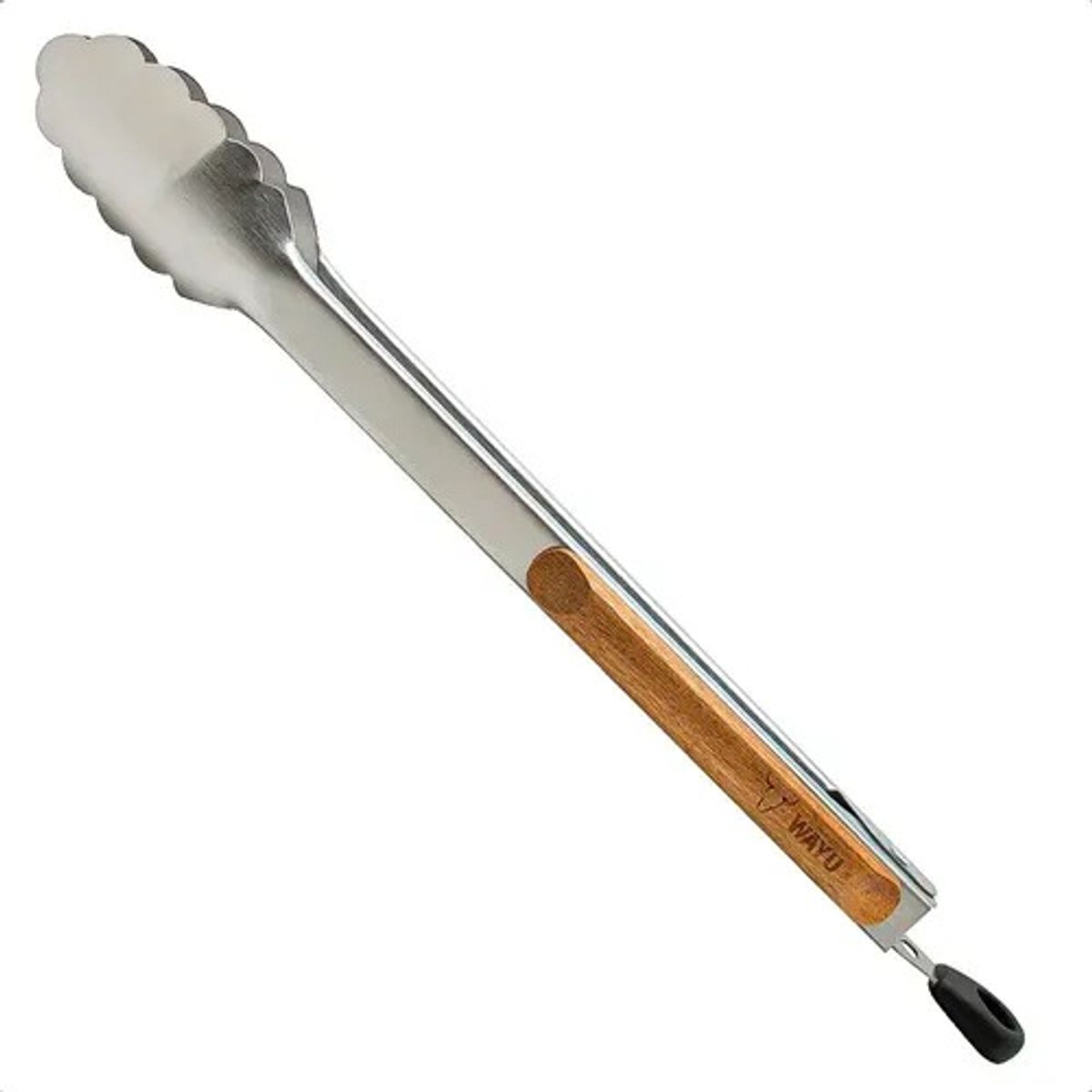 GENERICO - Pinza De Parrilla Madera Wayu Bbq