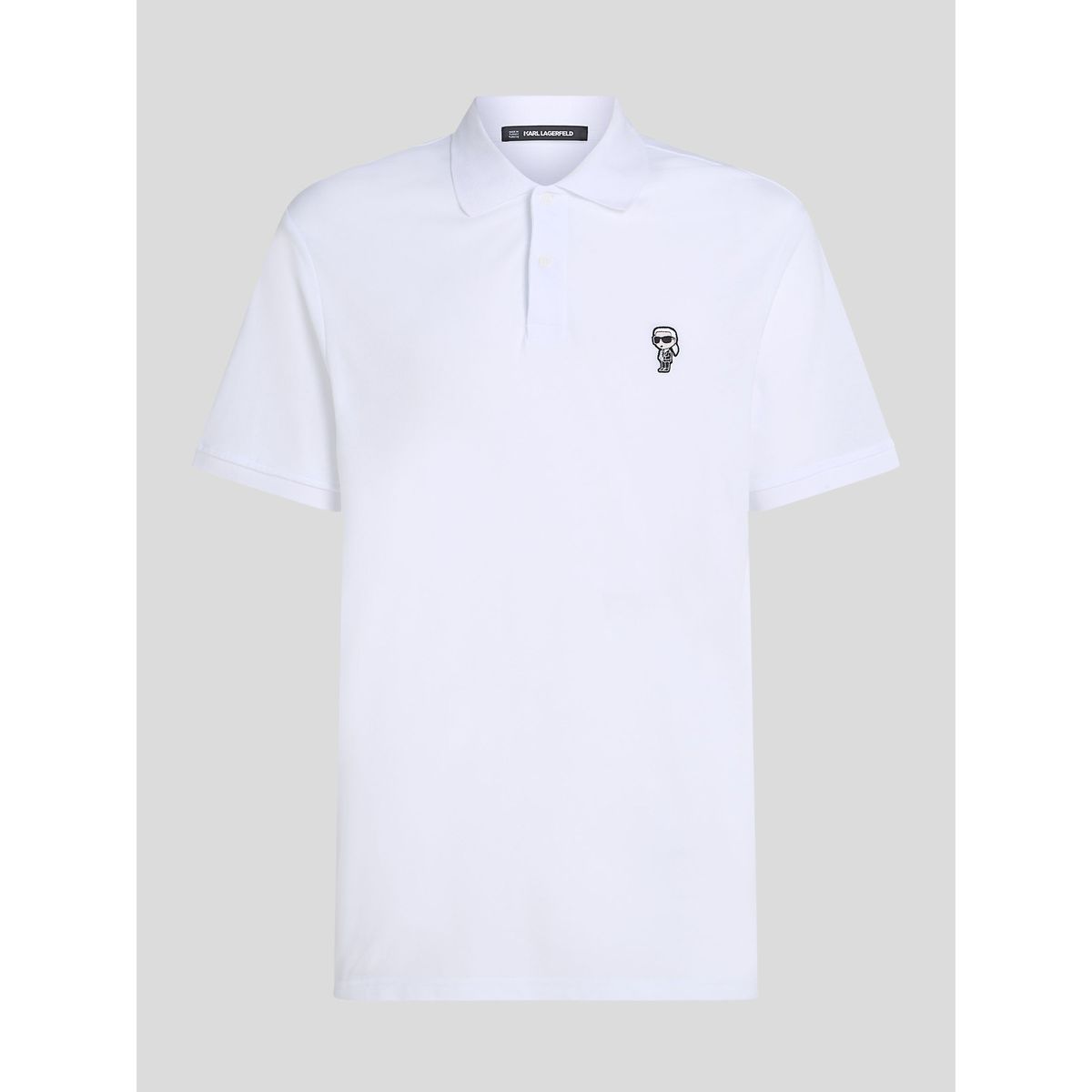 KARL LAGERFELD - Polo con IKON KARL bordado