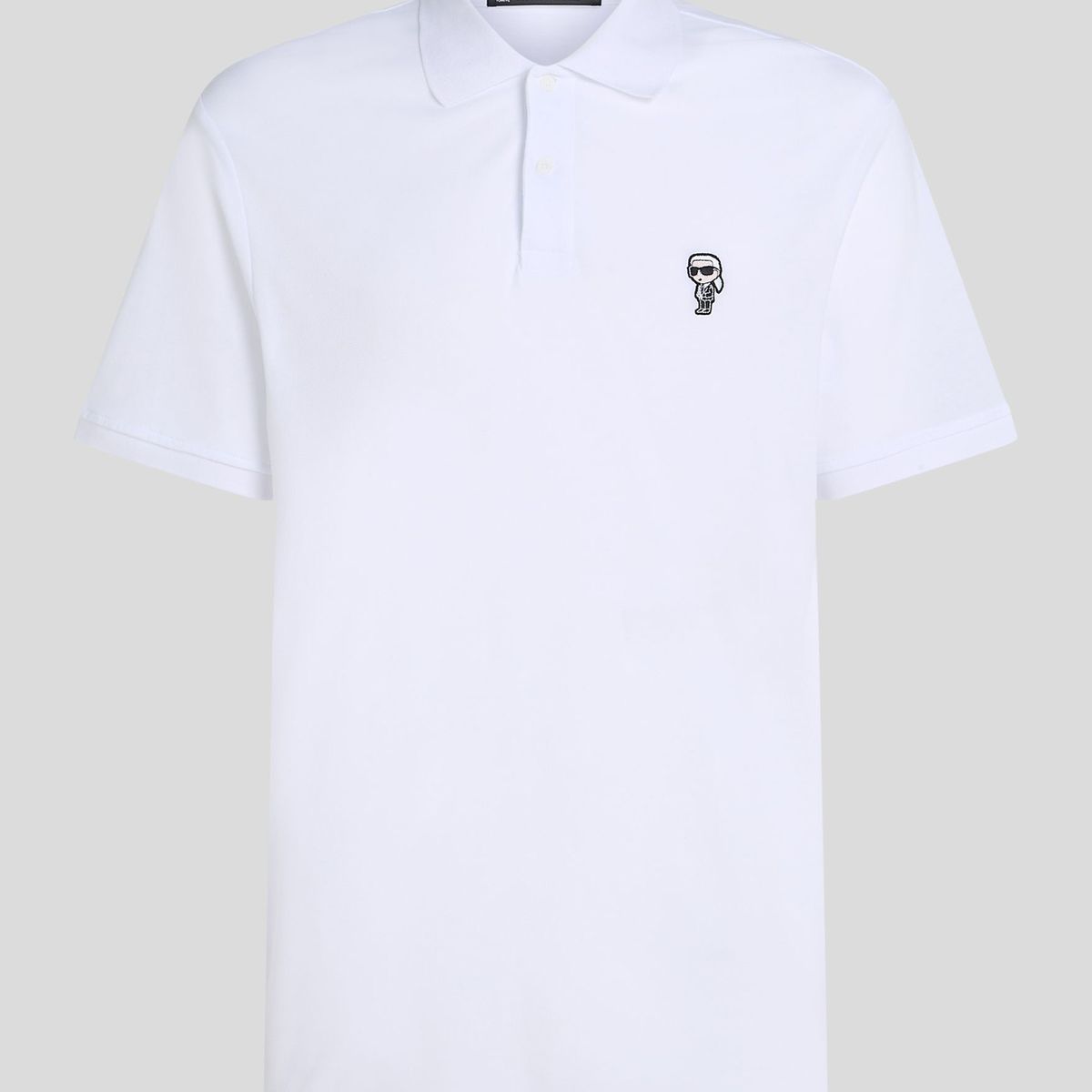 KARL LAGERFELD - Polo con IKON KARL bordado