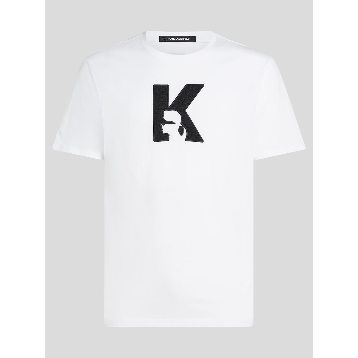 KARL LAGERFELD - Polera con logo bordado