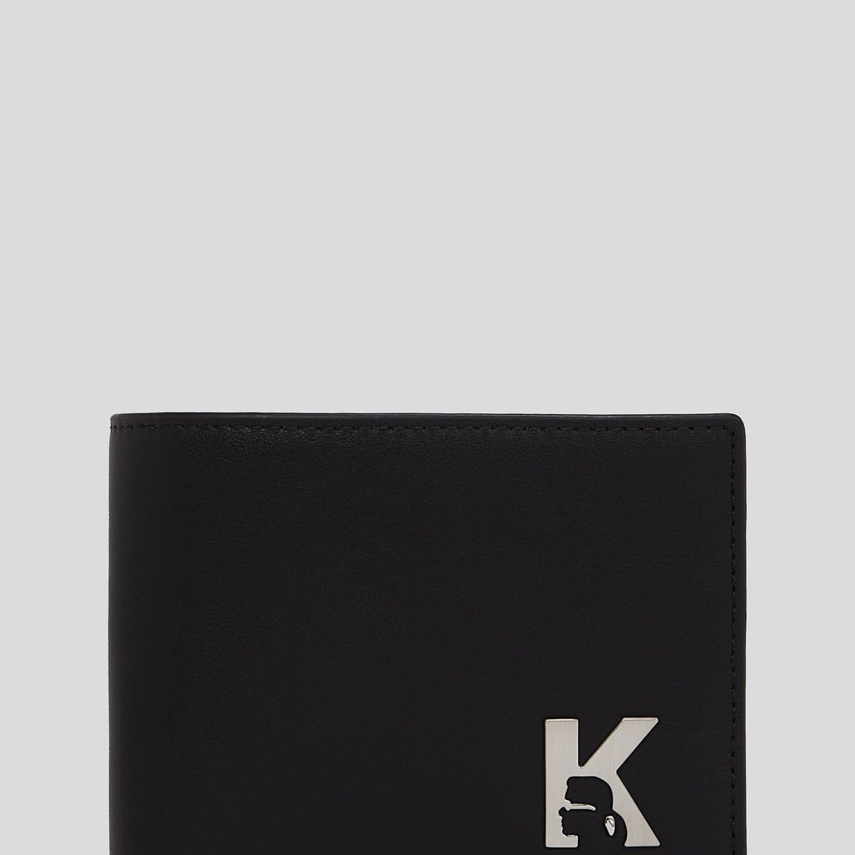 KARL LAGERFELD - Billetera de cuero