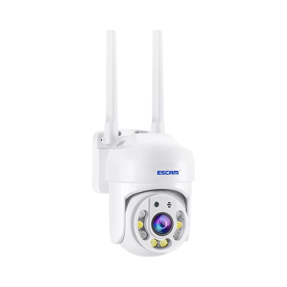 ESCAM - ESCAM TY114 Cámara Exterior WiFi PTZ 4MP 1440p Visión Nocturna Dual IA