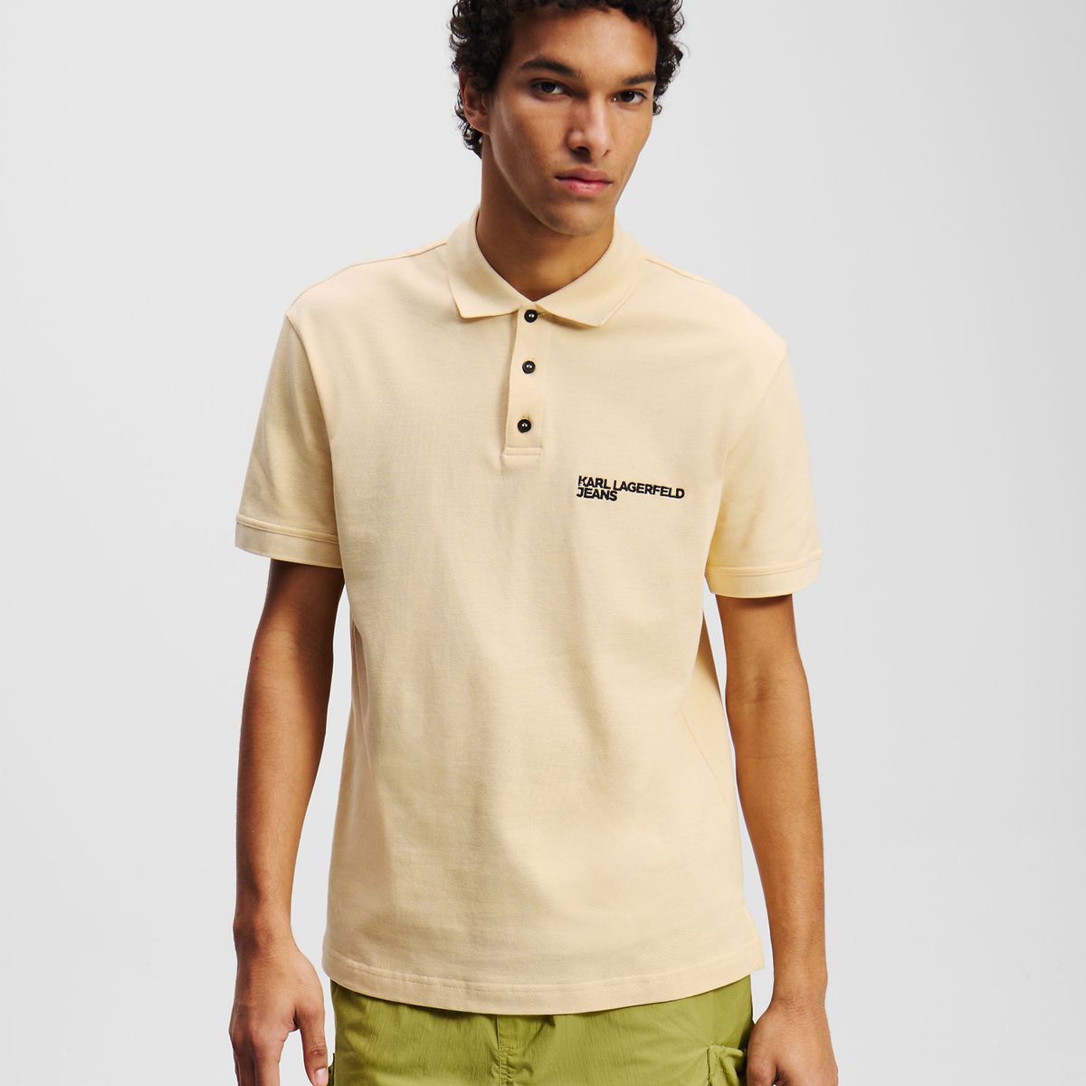 KARL LAGERFELD - Polo regular con logotipo