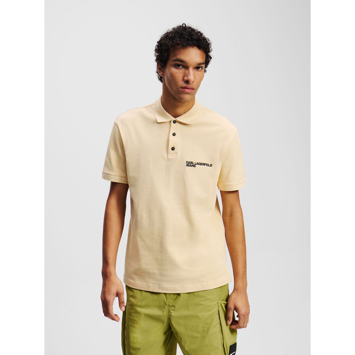 KARL LAGERFELD - Polo regular con logotipo