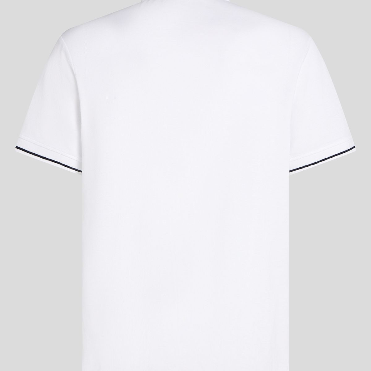 KARL LAGERFELD - Polo con  ribetes en contraste