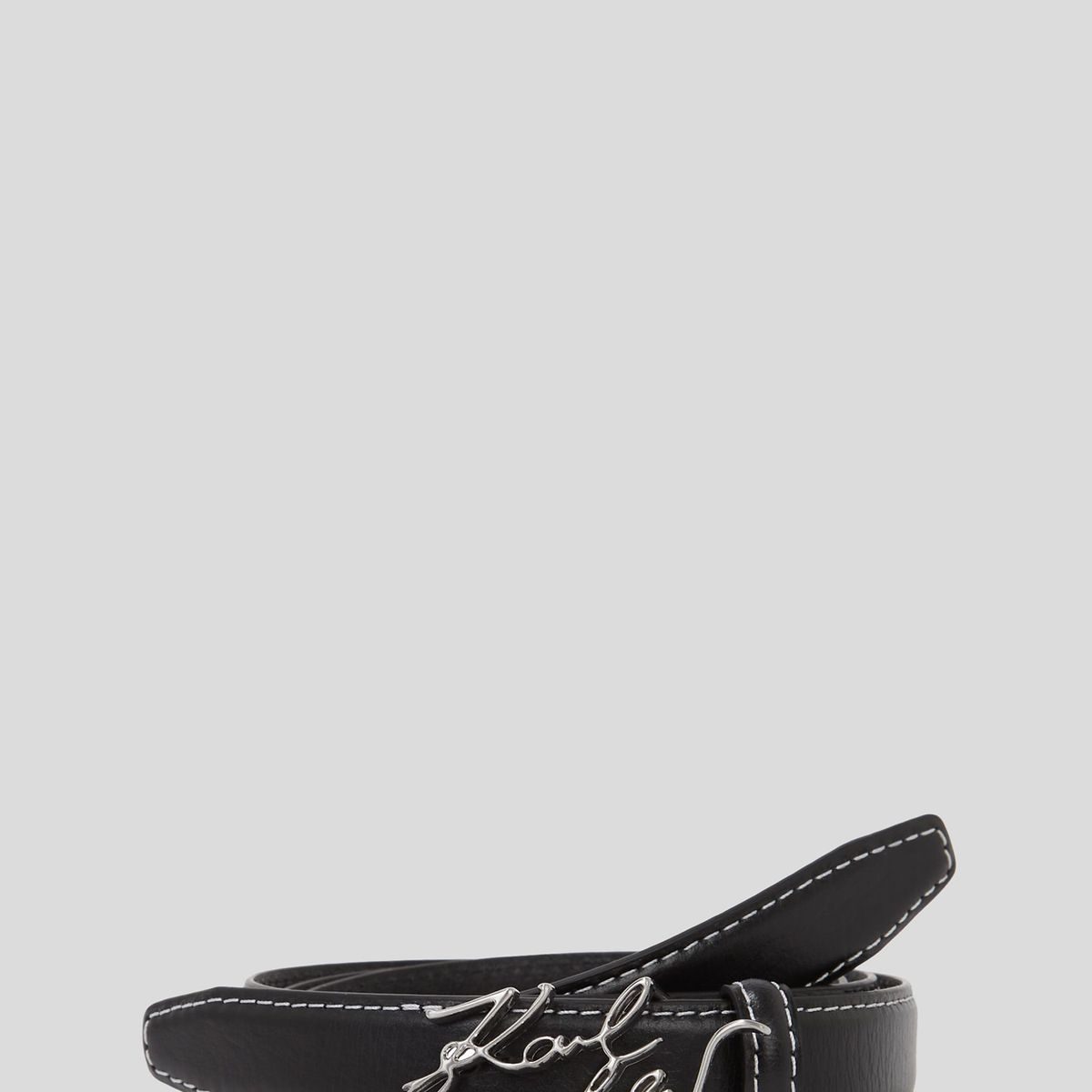 KARL LAGERFELD - Cinturón K/KONTRAST