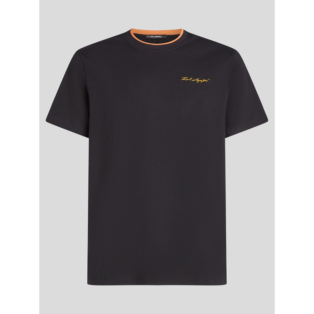 KARL LAGERFELD - Polera con detalles en contraste