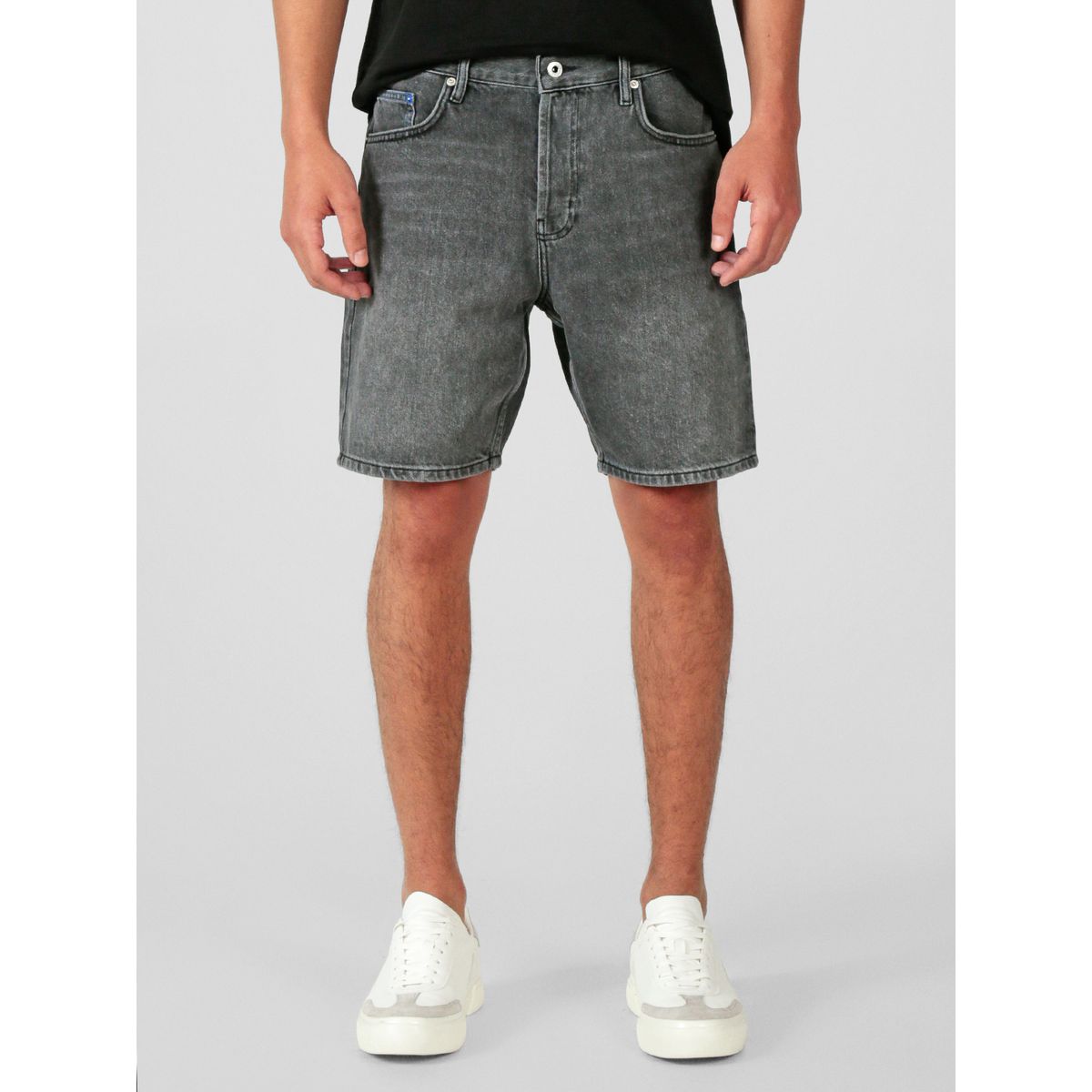 KARL LAGERFELD - Short relaxed denim