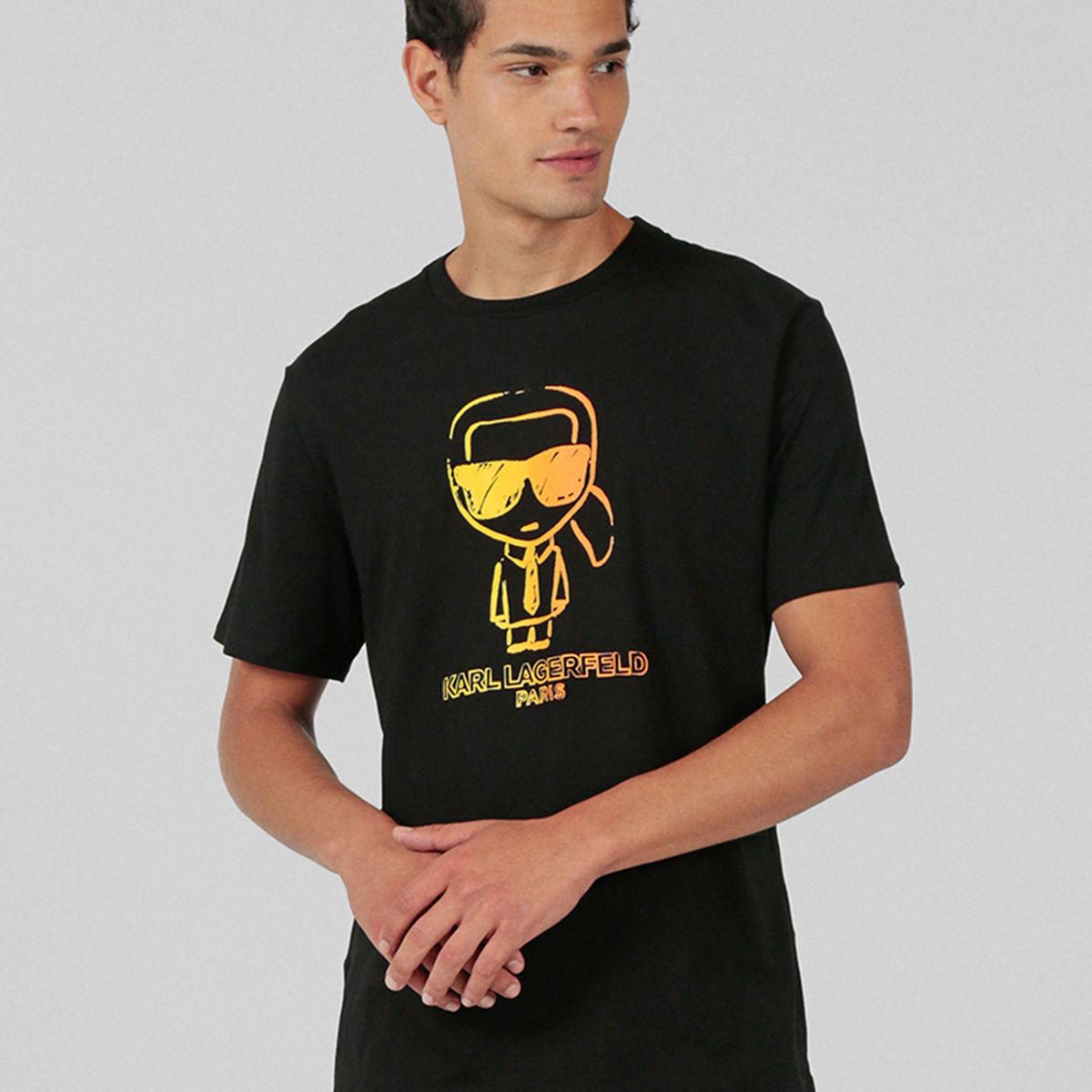 KARL LAGERFELD - Polera iriscent