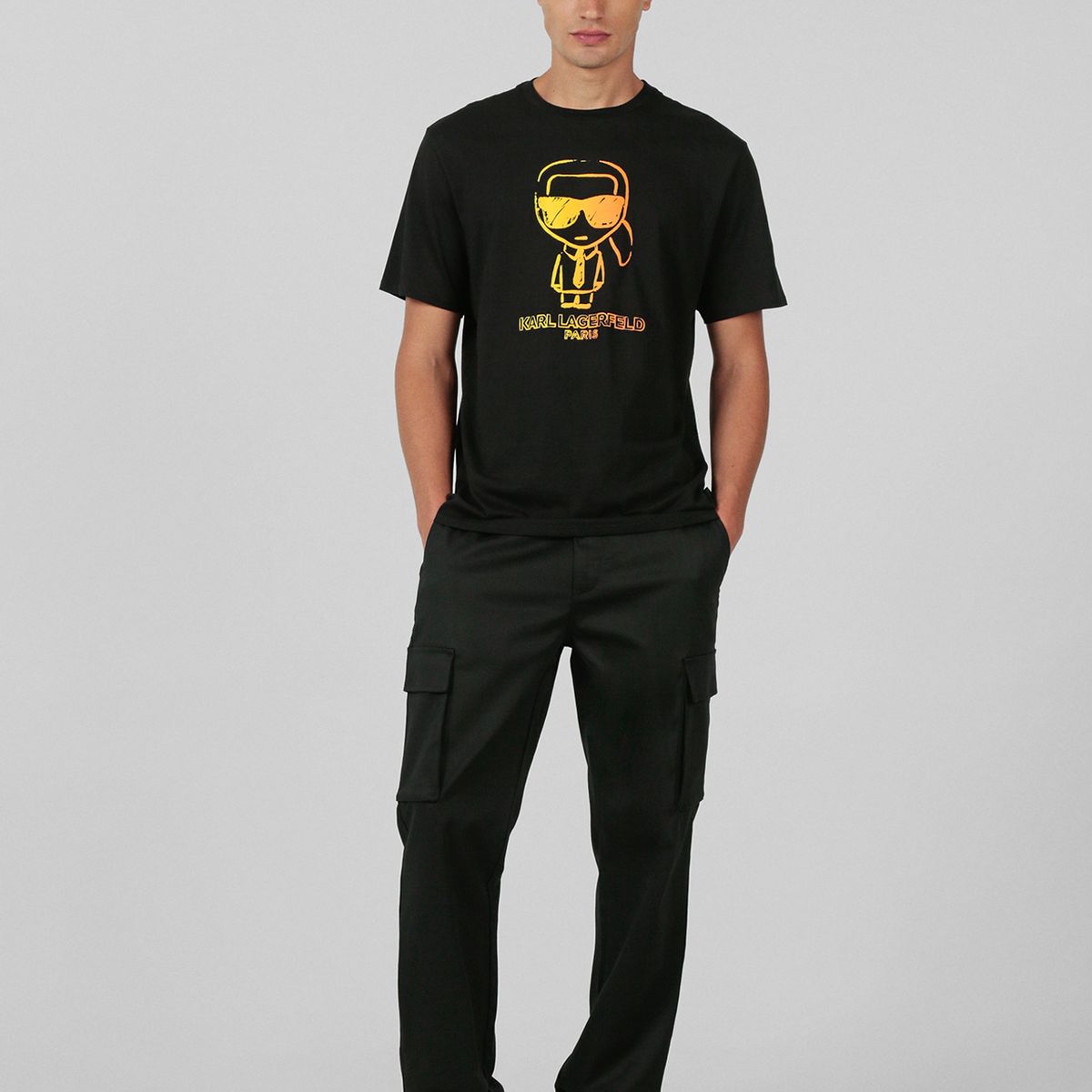 KARL LAGERFELD - Polera iriscent