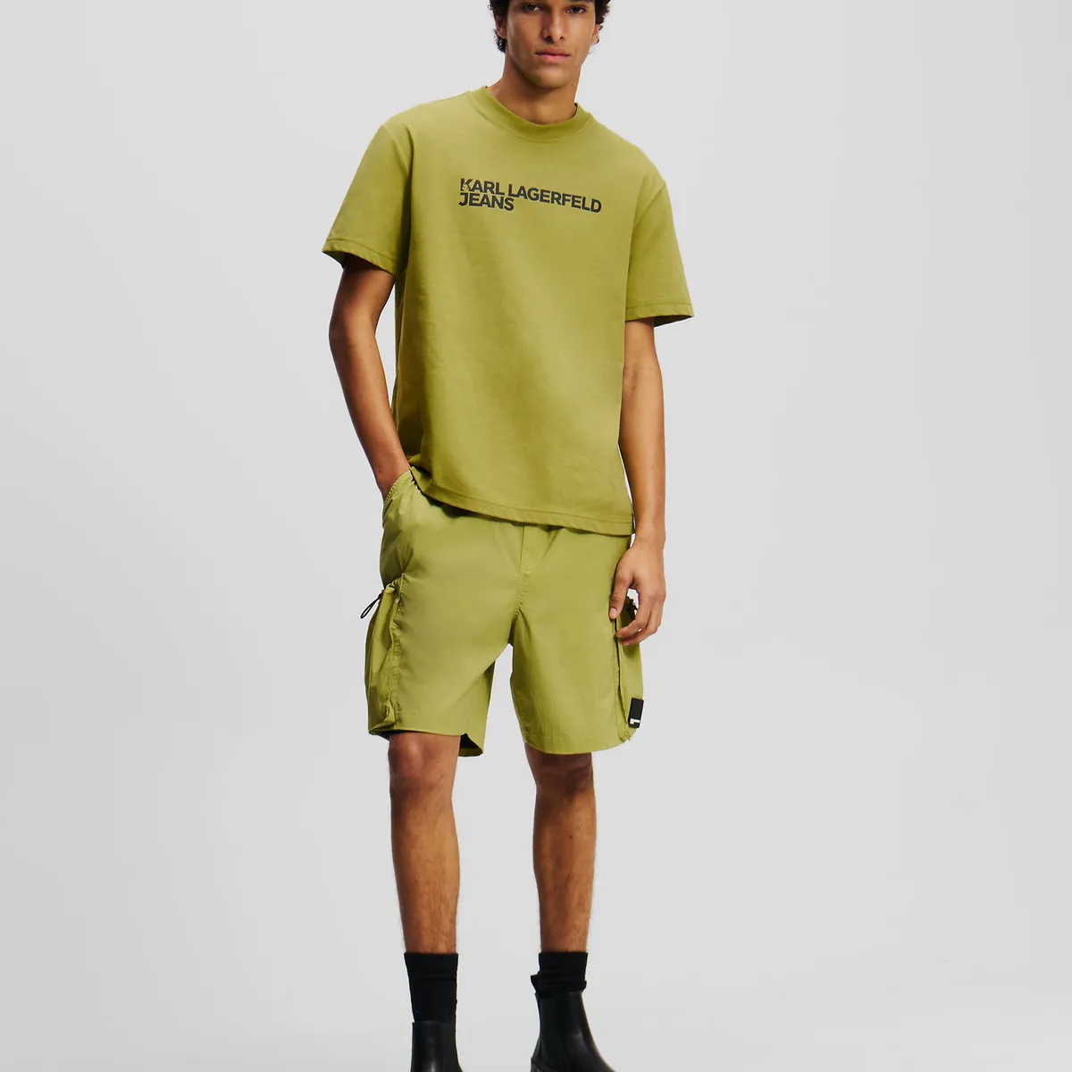 KARL LAGERFELD - Polera regular essential