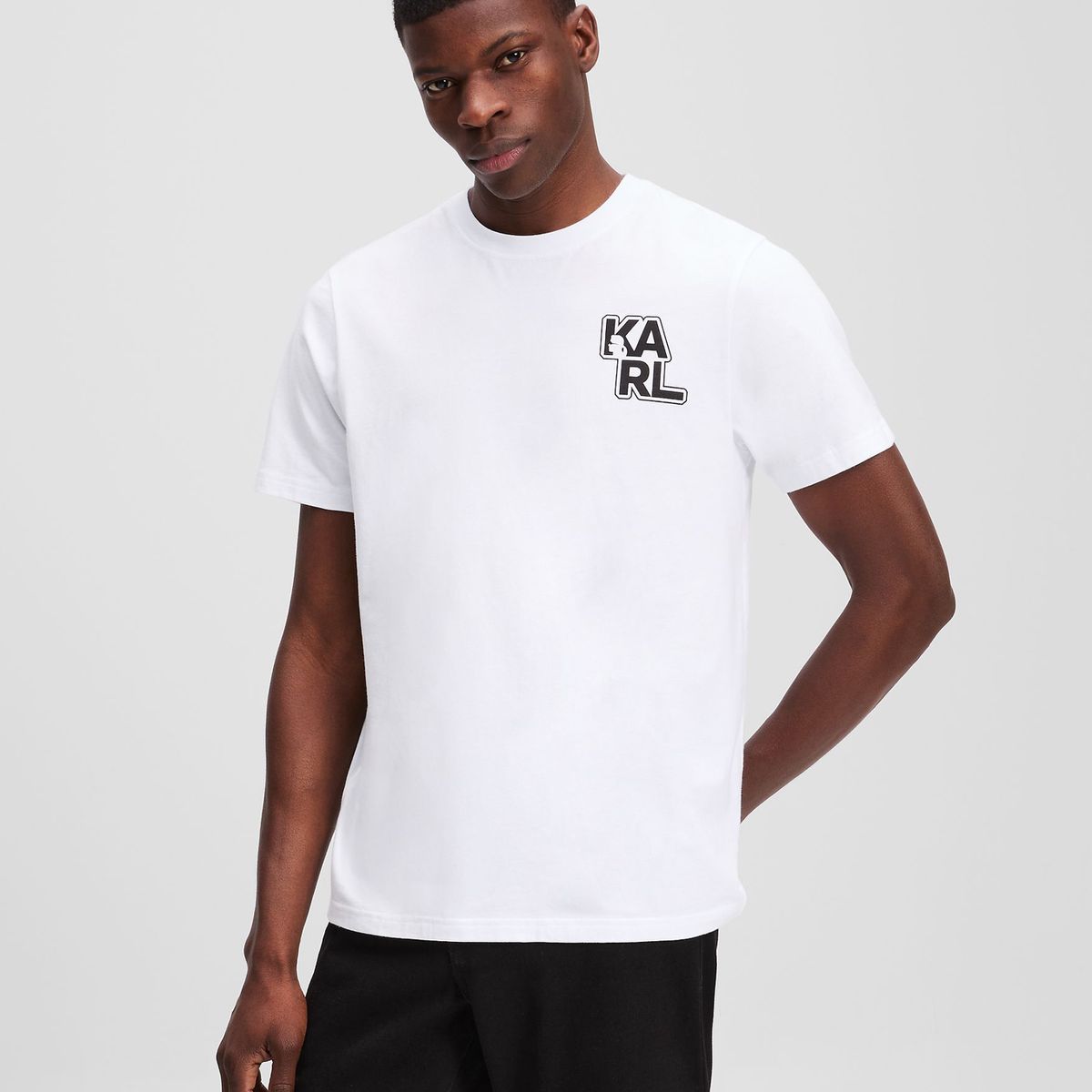 KARL LAGERFELD - Polera con logotipo