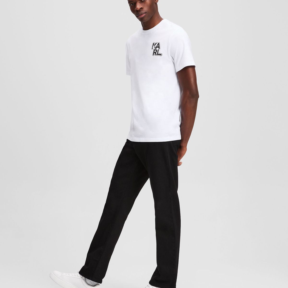 KARL LAGERFELD - Polera con logotipo