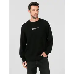 KARL LAGERFELD - Sweater con logotipo bordado