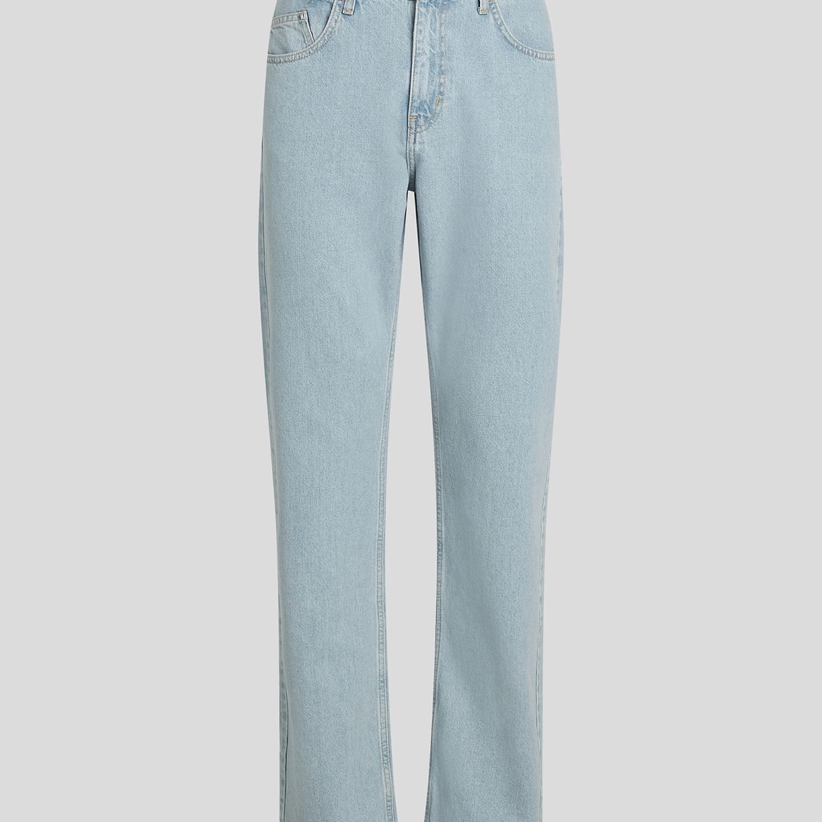 KARL LAGERFELD - Jeans straight con logo