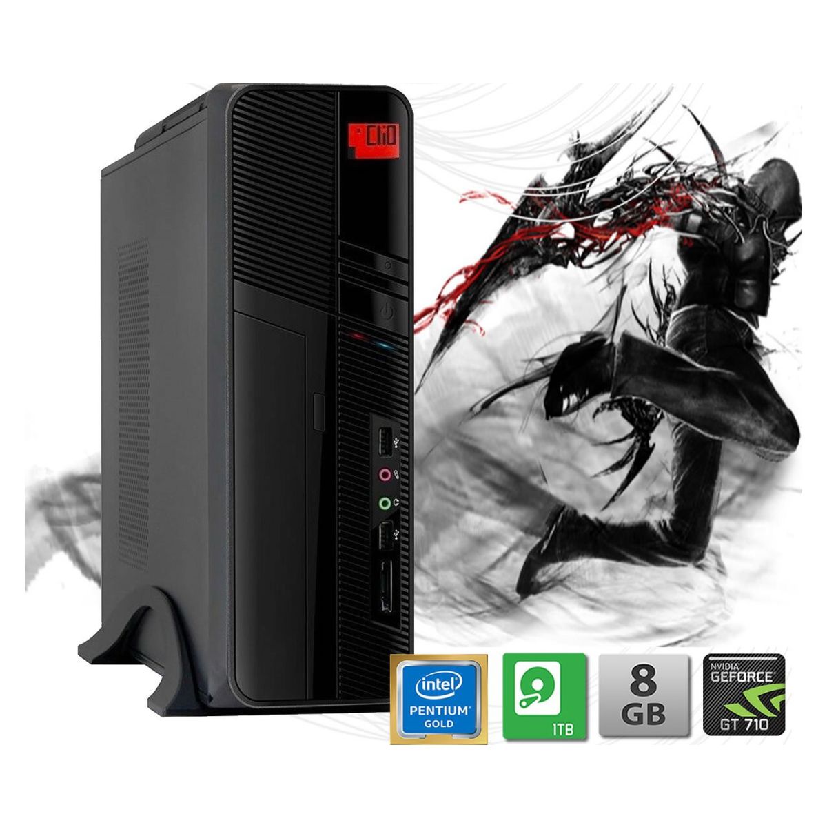 TECNOCAM - PC TECNOCAM GAMER PENTIUM GOLD G-5400 3.7GHZ  8GB