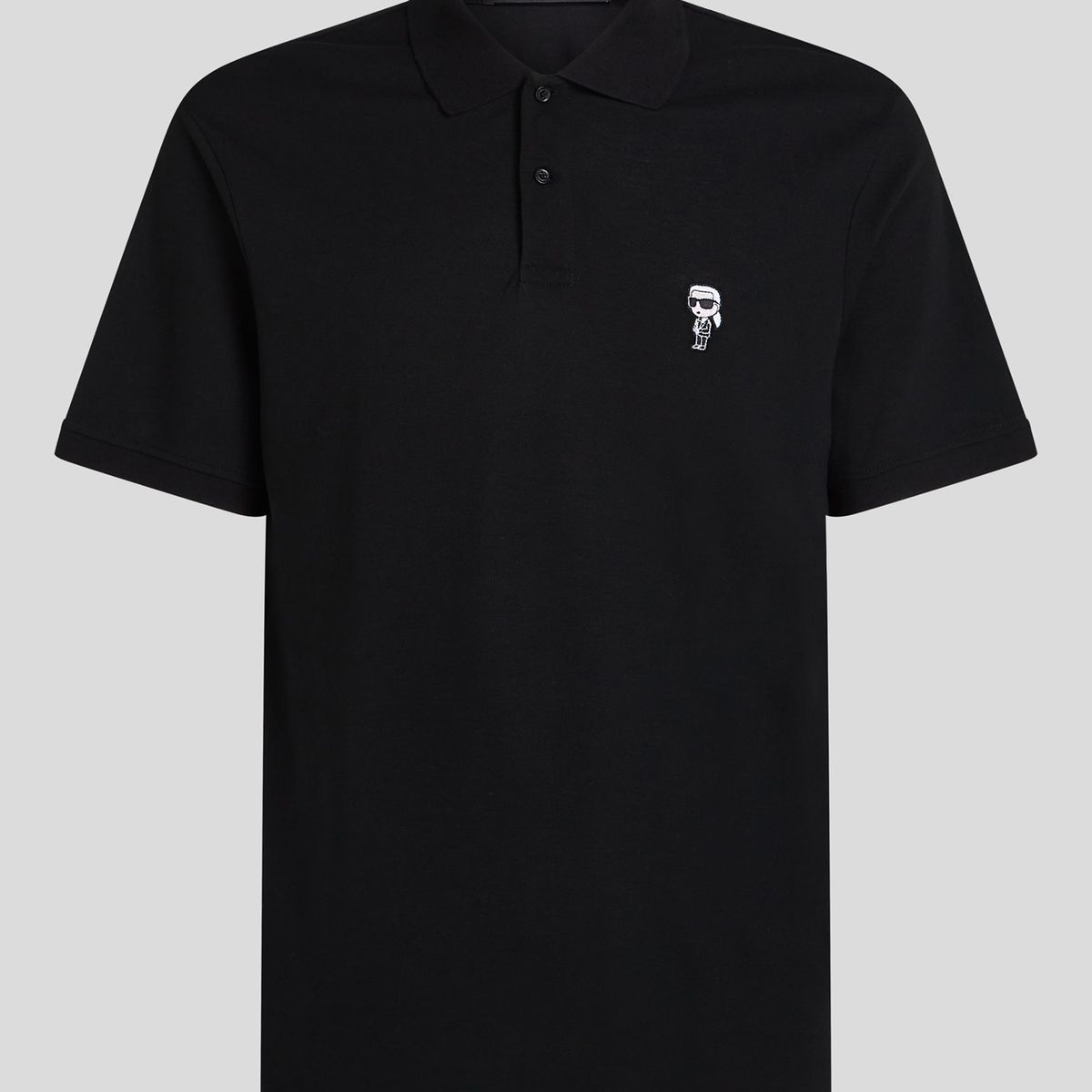 KARL LAGERFELD - Polo con IKON KARL bordado