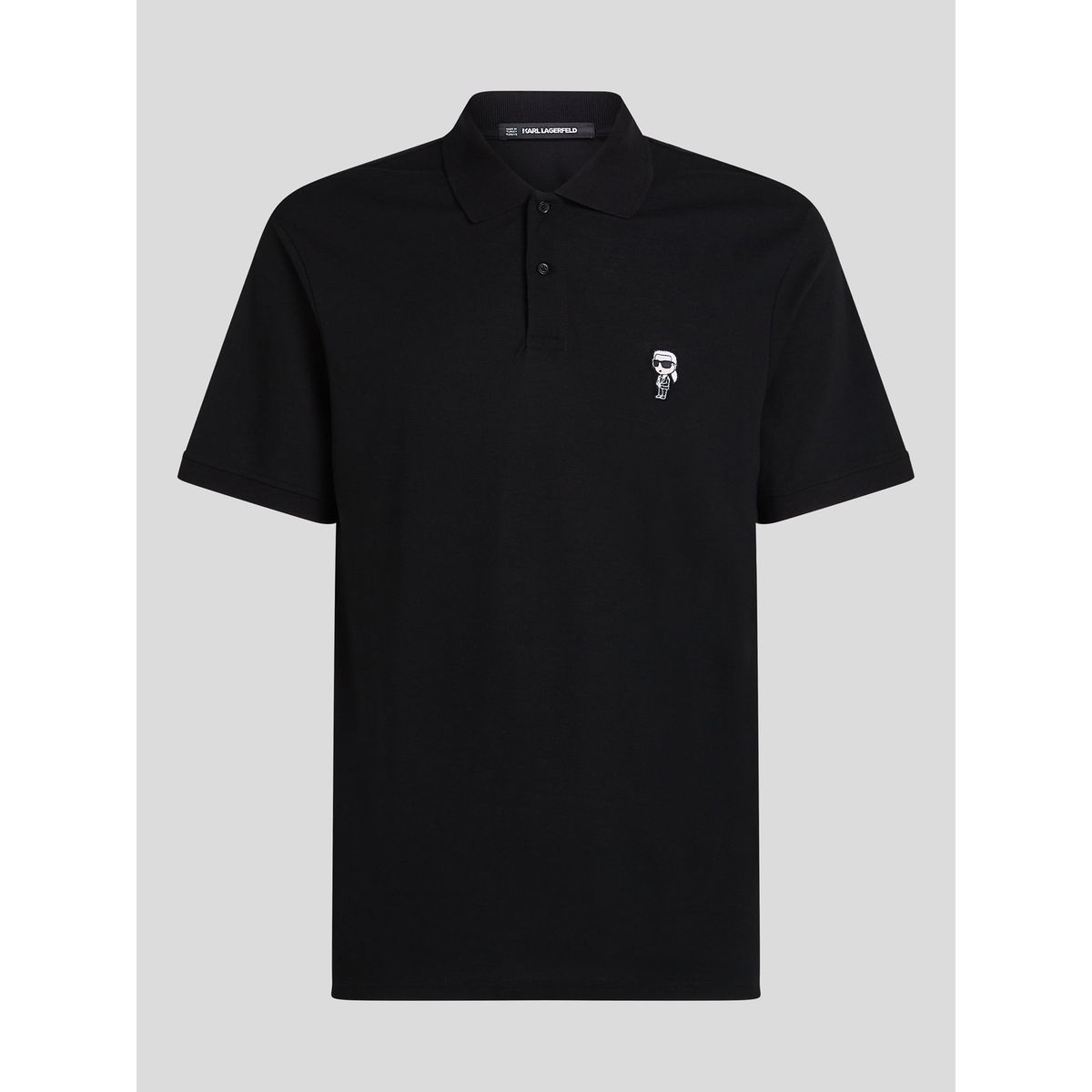 KARL LAGERFELD - Polo con IKON KARL bordado