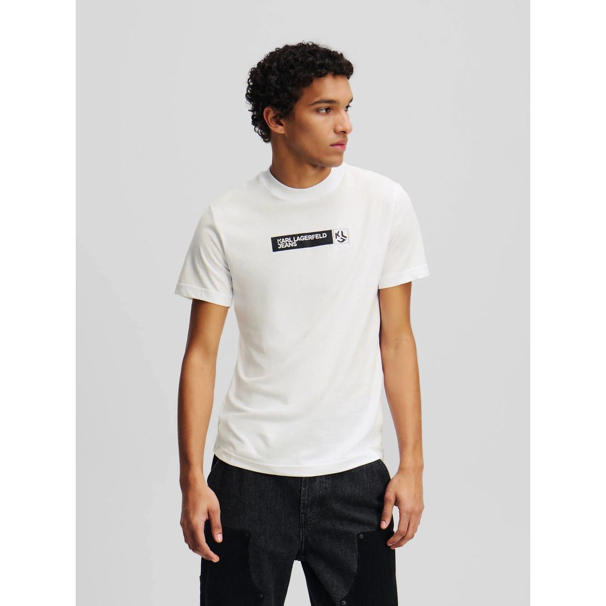 KARL LAGERFELD - Polera slim graphic
