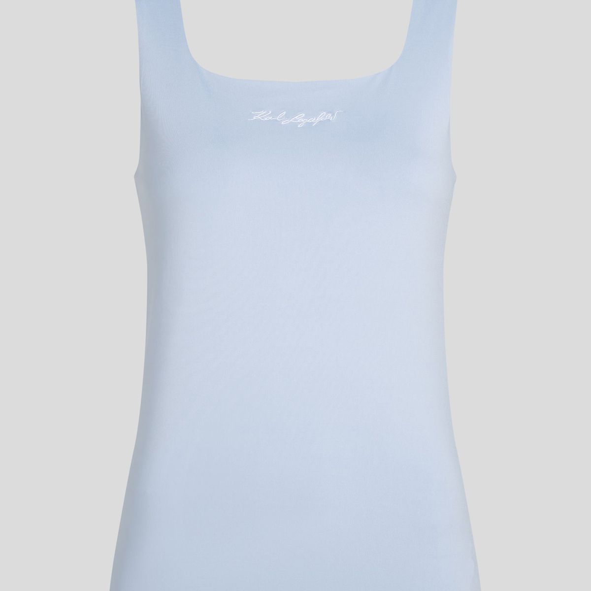 KARL LAGERFELD - Polera con firma bordada