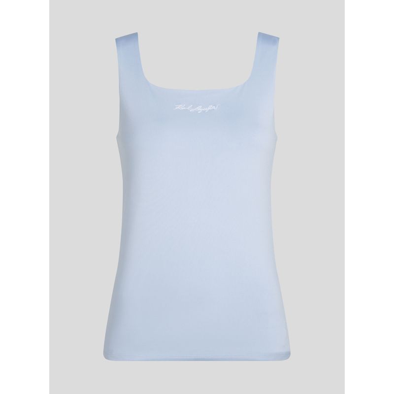 KARL LAGERFELD - Polera con firma bordada