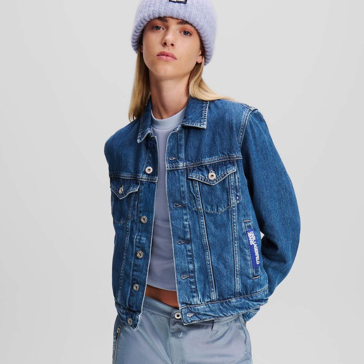 KARL LAGERFELD - Chaqueta denim