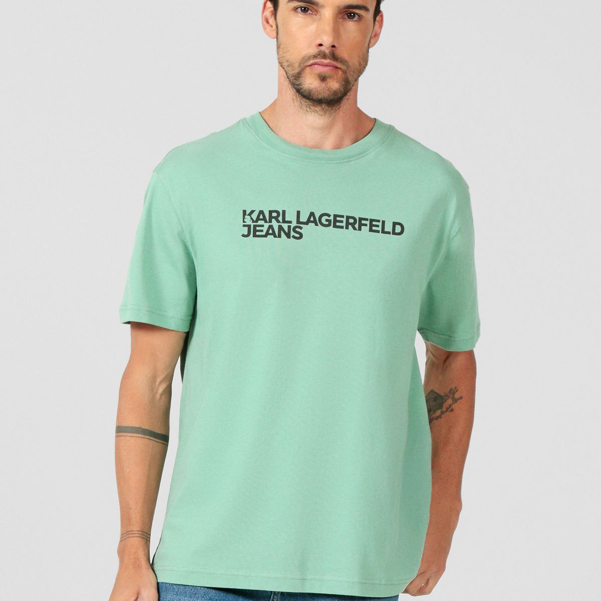 KARL LAGERFELD - Polera regular essential